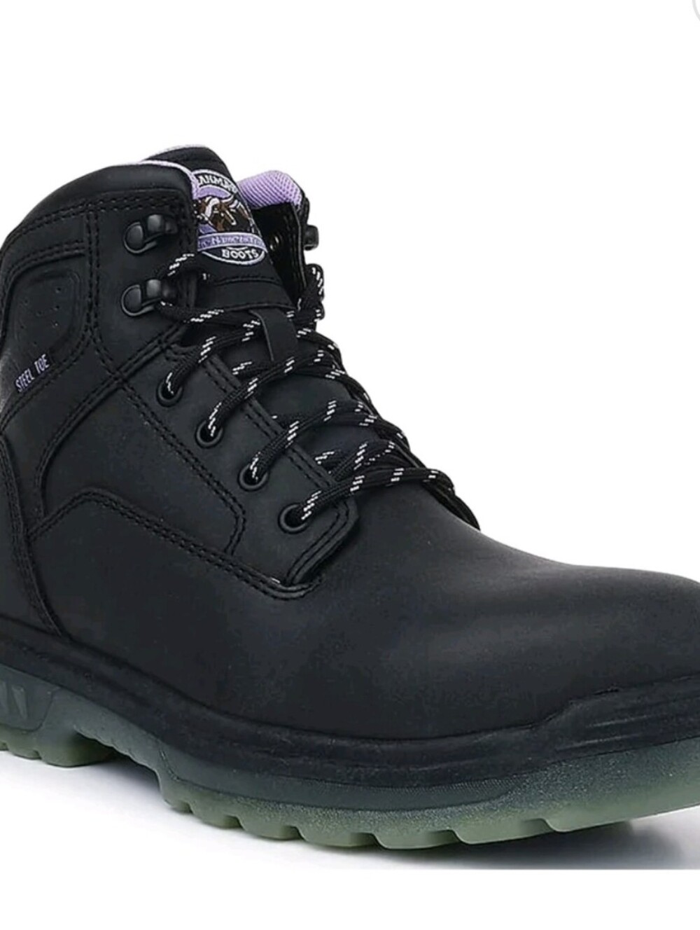 Brahma Women's Combustion 6" Steel Toe Work Boots NWB Sz 7